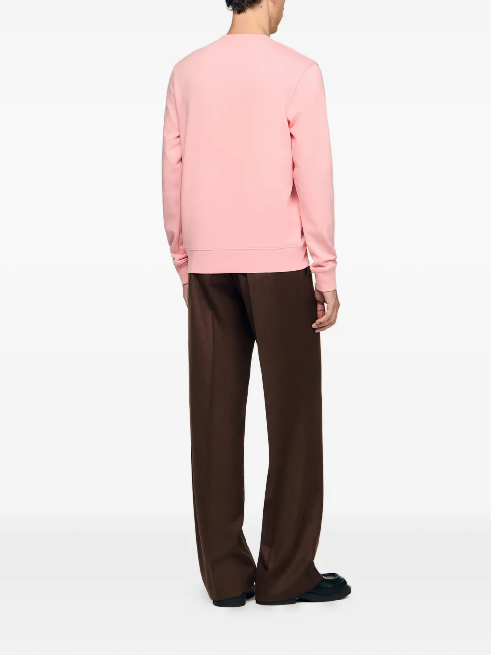  Sandro Heart-motif Sweatshirt - Pink 