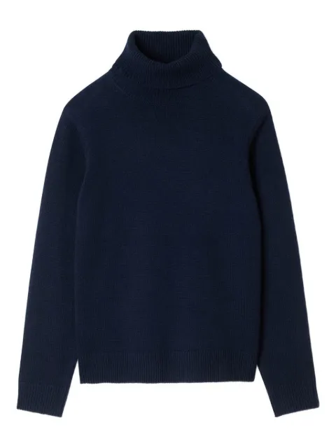 SANDRO ribbed turtleneck sweater