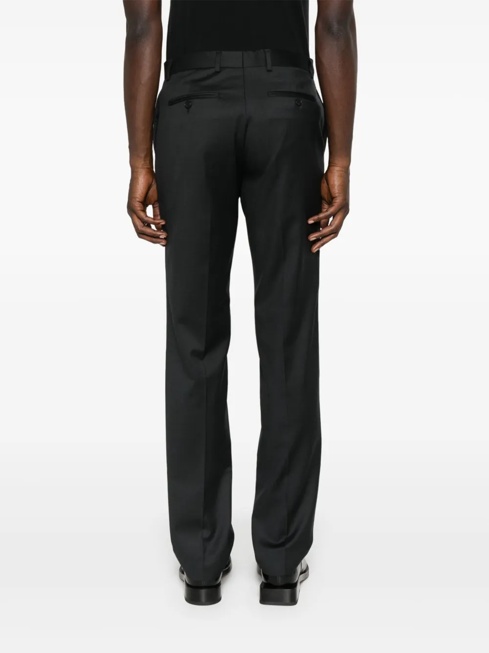 SANDRO Straight broek Zwart