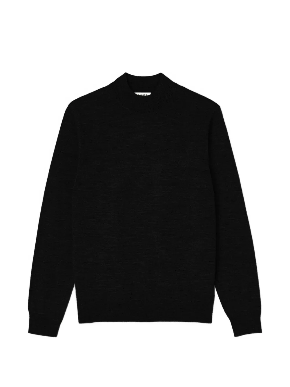 SANDRO mock-neck sweater - Nero