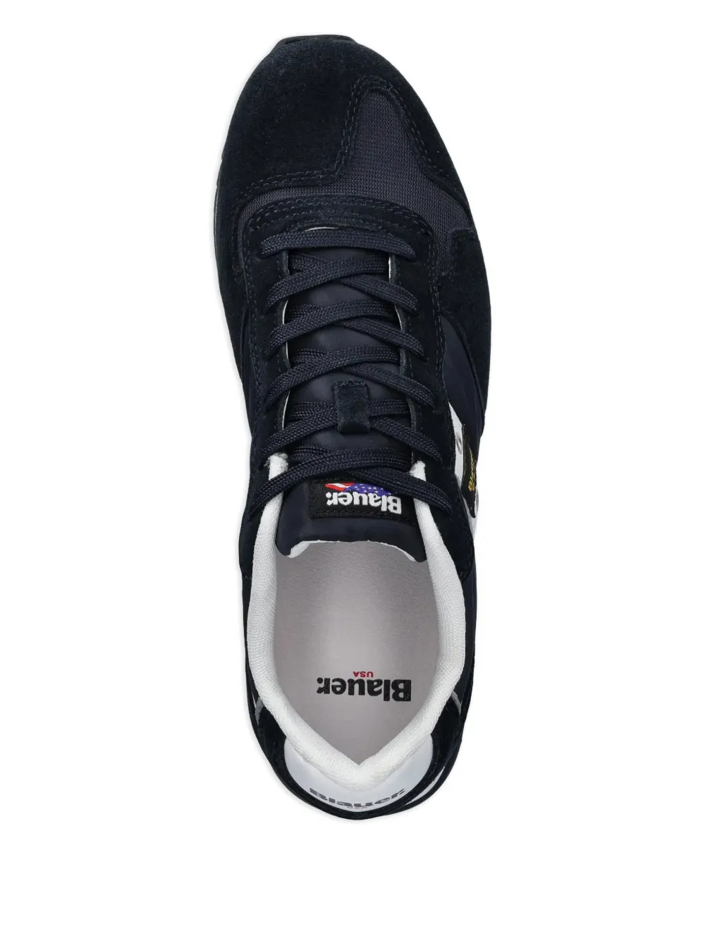 Blauer suede sneakers Blue