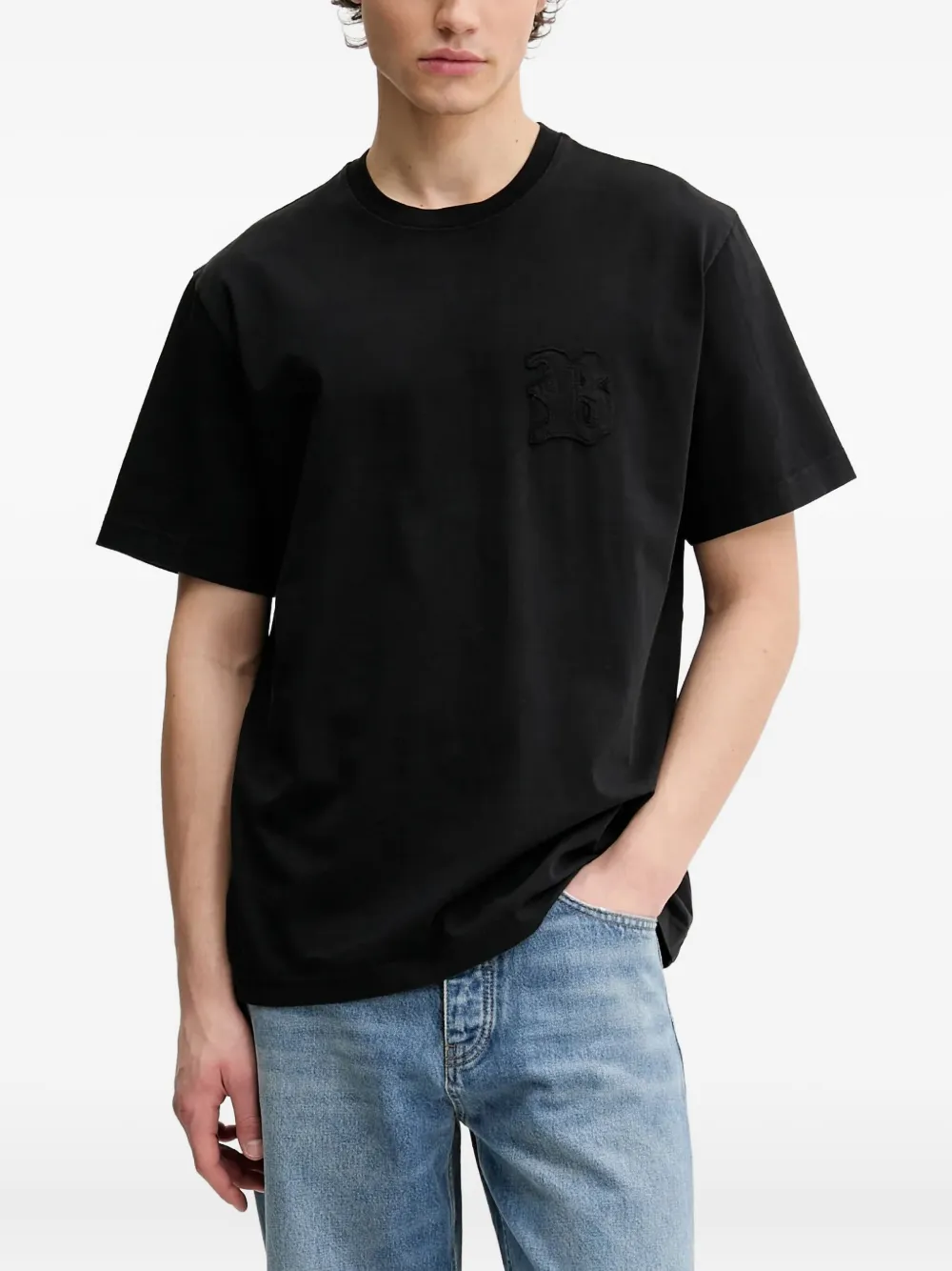 embroidered logo T-shirt