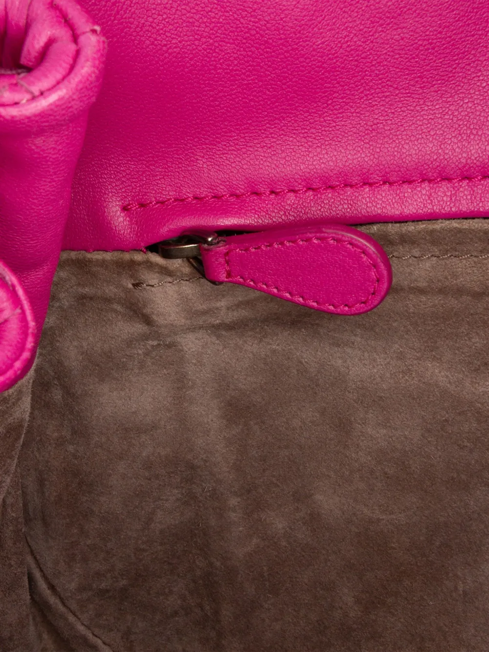 Pre-owned Bottega Veneta 2011 Nappa Intrecciato Flap Crossbody Bag In Pink