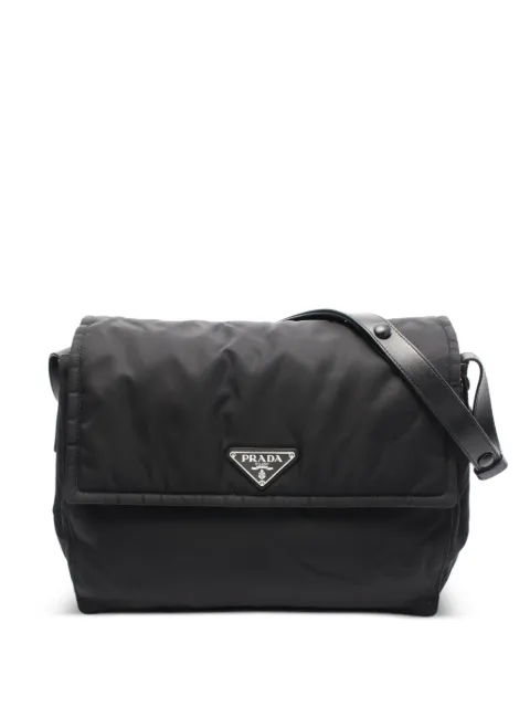 Prada Pre-Owned 2010s large Re-Nylon shoulder bag
