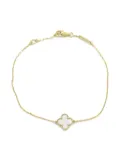 Van Cleef & Arpels 2010s pre-owned 18K yellow gold Sweet Alhambra bracelet