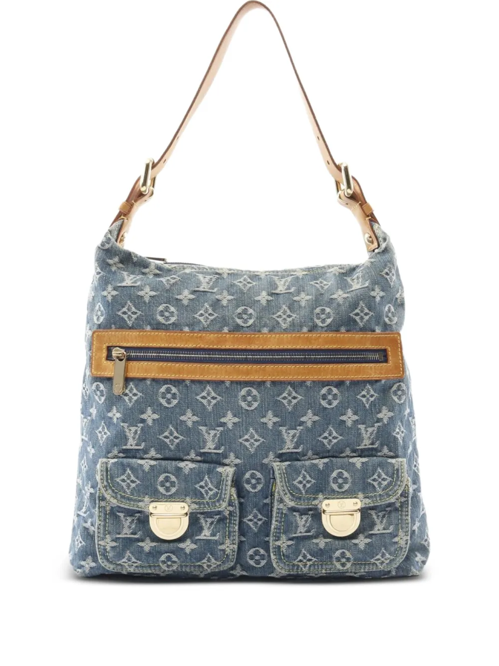 Louis Vuitton Pre-Owned 2005 バギー GM ショルダーバッグ - ブルー Louis Vuitton Pre-Owned 2005 バギー GM ショルダーバッグ - ブルー