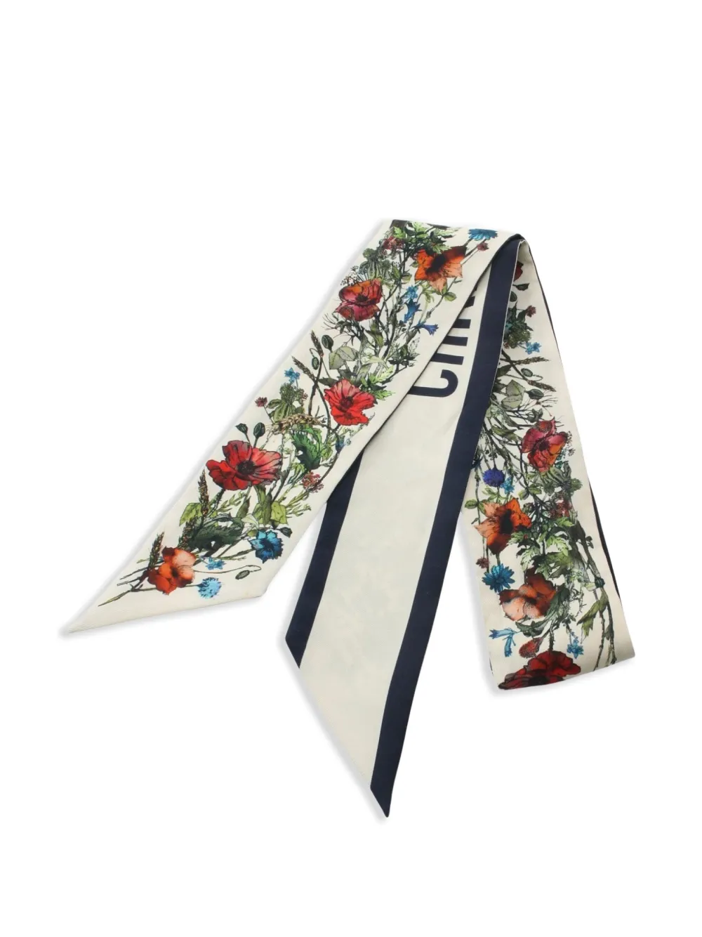 Pre-owned Dior 2000s Millefiori Mitzah Scarf