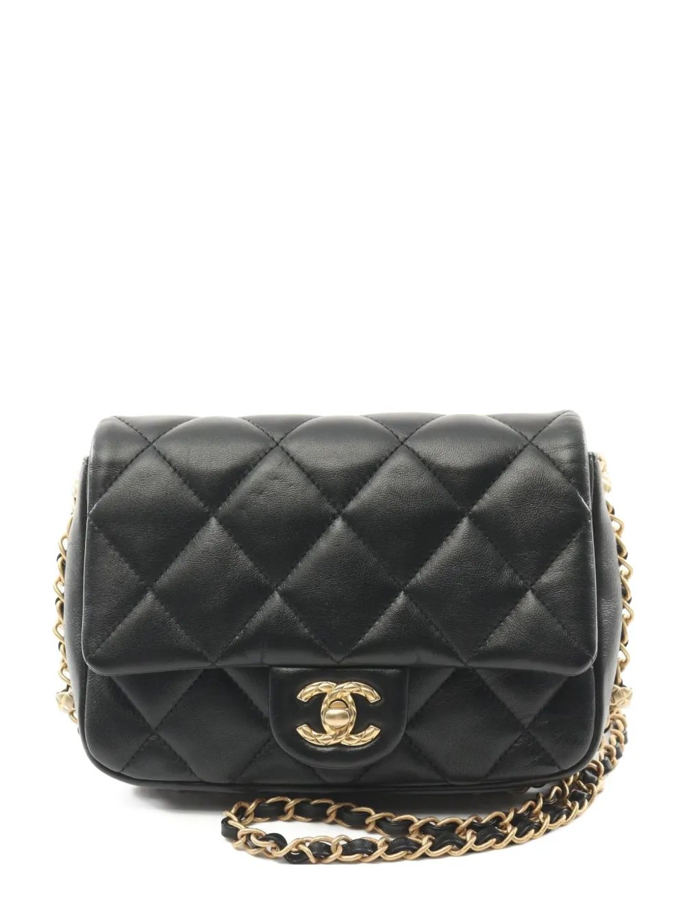 CHANEL Pre-Owned 2021 flap shoulder bag | Black | Image 1