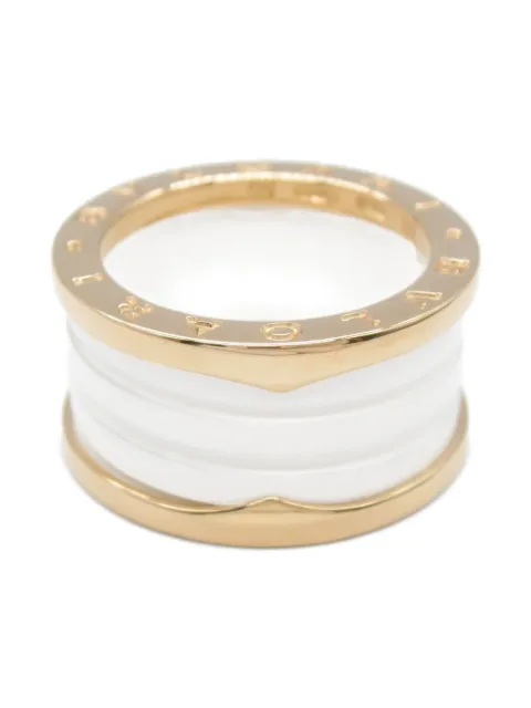 Bvlgari Pre-Owned 2010s 18K rose gold B.zero1 ring