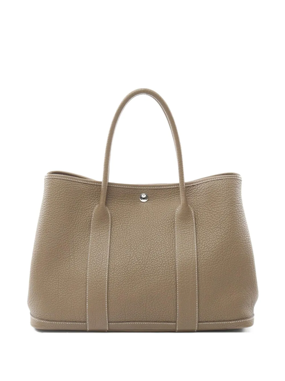 Hermès Pre-Owned 2021 ガーデンパーティー PM ハンドバッグ - ニュートラル Hermès Pre-Owned 2021 ガーデンパーティー PM ハンドバッグ - ニュートラル