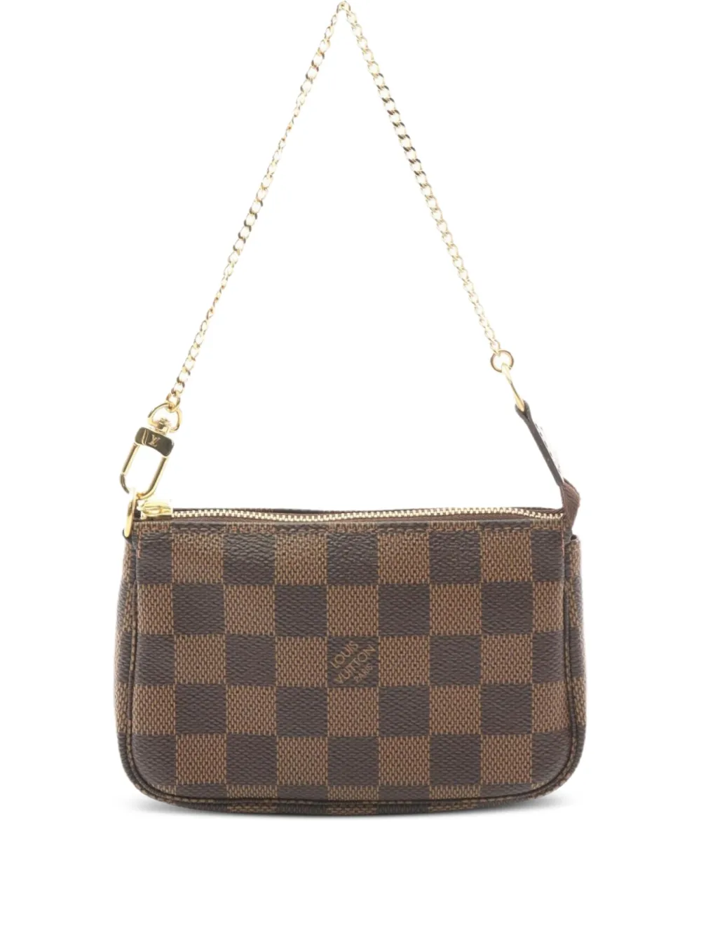Louis Vuitton Pre-Owned 2018 ミニ ポシェット ハンドバッグ - ブラウン Louis Vuitton Pre-Owned 2018 ミニ ポシェット ハンドバッグ - ブラウン