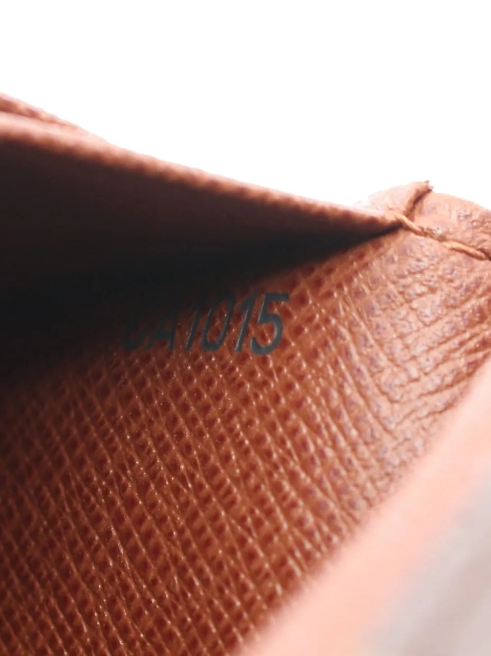 Pre-owned Louis Vuitton 2005 Tresor Wallet In Brown