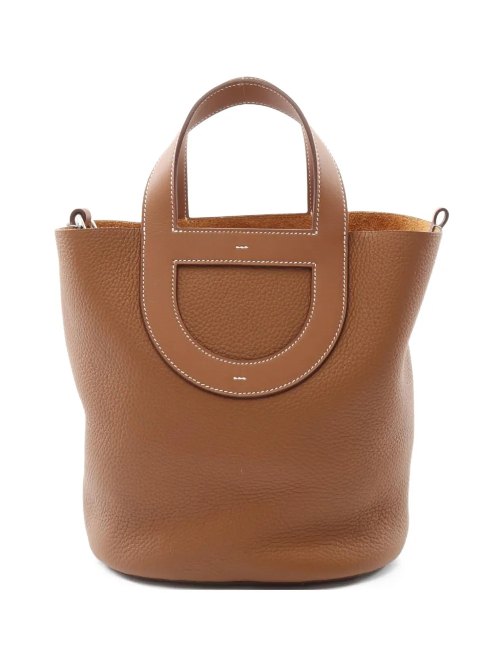 Hermès Pre-Owned 2024 インザループ 23 ハンドバッグ - ブラウン Hermès Pre-Owned 2024 インザループ 23 ハンドバッグ - ブラウン