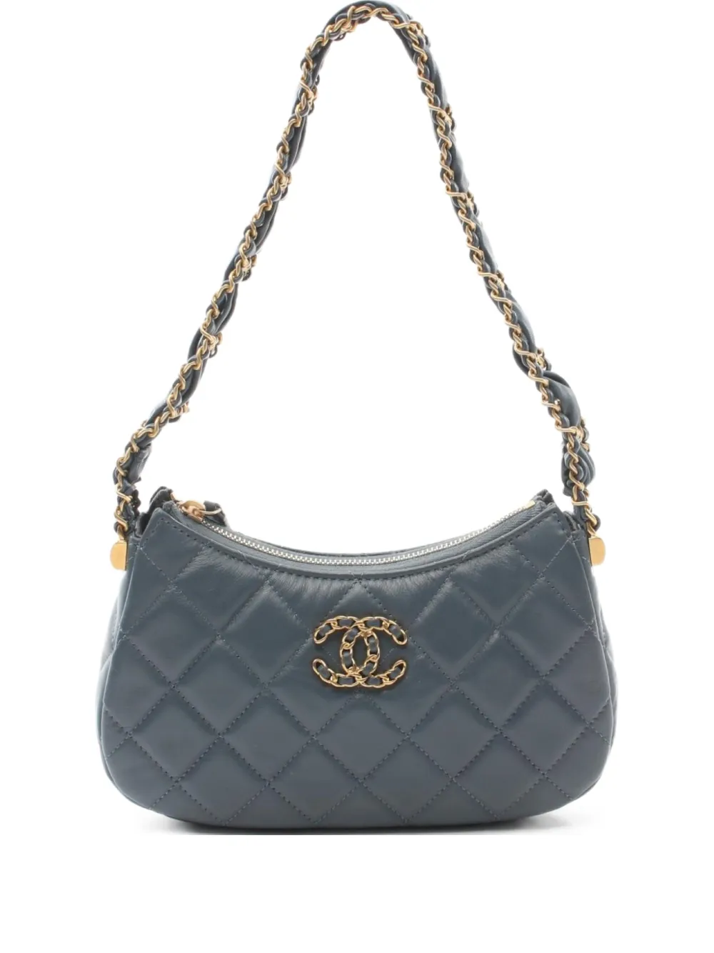 CHANEL Pre-Owned 2021 Dizeneuf ショルダーバッグ - ブルー CHANEL Pre-Owned 2021 Dizeneuf ショルダーバッグ - ブルー
