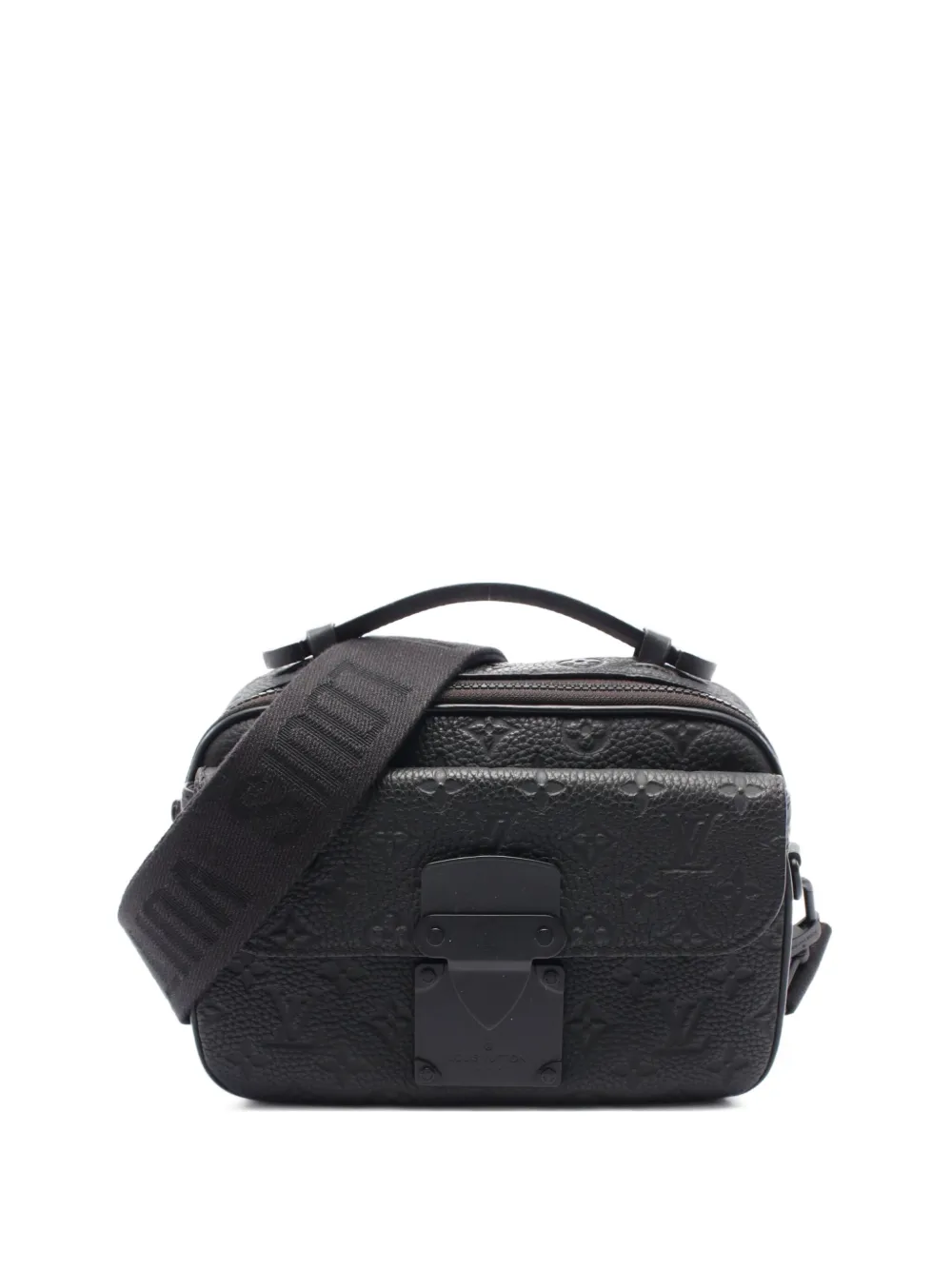 Louis Vuitton Pre-Owned 2021 S-Lock 2wayハンドバッグ - ブラック Louis Vuitton Pre-Owned 2021 S-Lock 2wayハンドバッグ - ブラック