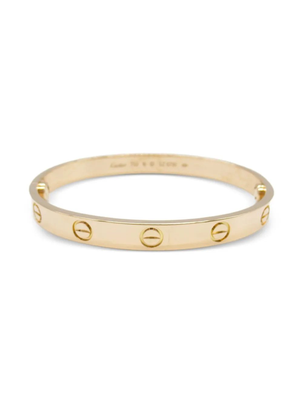 Cartier 2010s ラブ ブレス ブレスレット 18Kローズゴールド - ピンク Cartier 2010s ラブ ブレス ブレスレット 18Kローズゴールド - ピンク