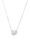 Bvlgari Pre-Owned 2010s 18K white gold Incontro d'Amore diamond necklace