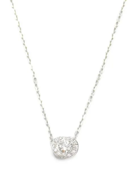Bvlgari Pre-Owned 2010s 18K white gold Incontro d'Amore diamond necklace