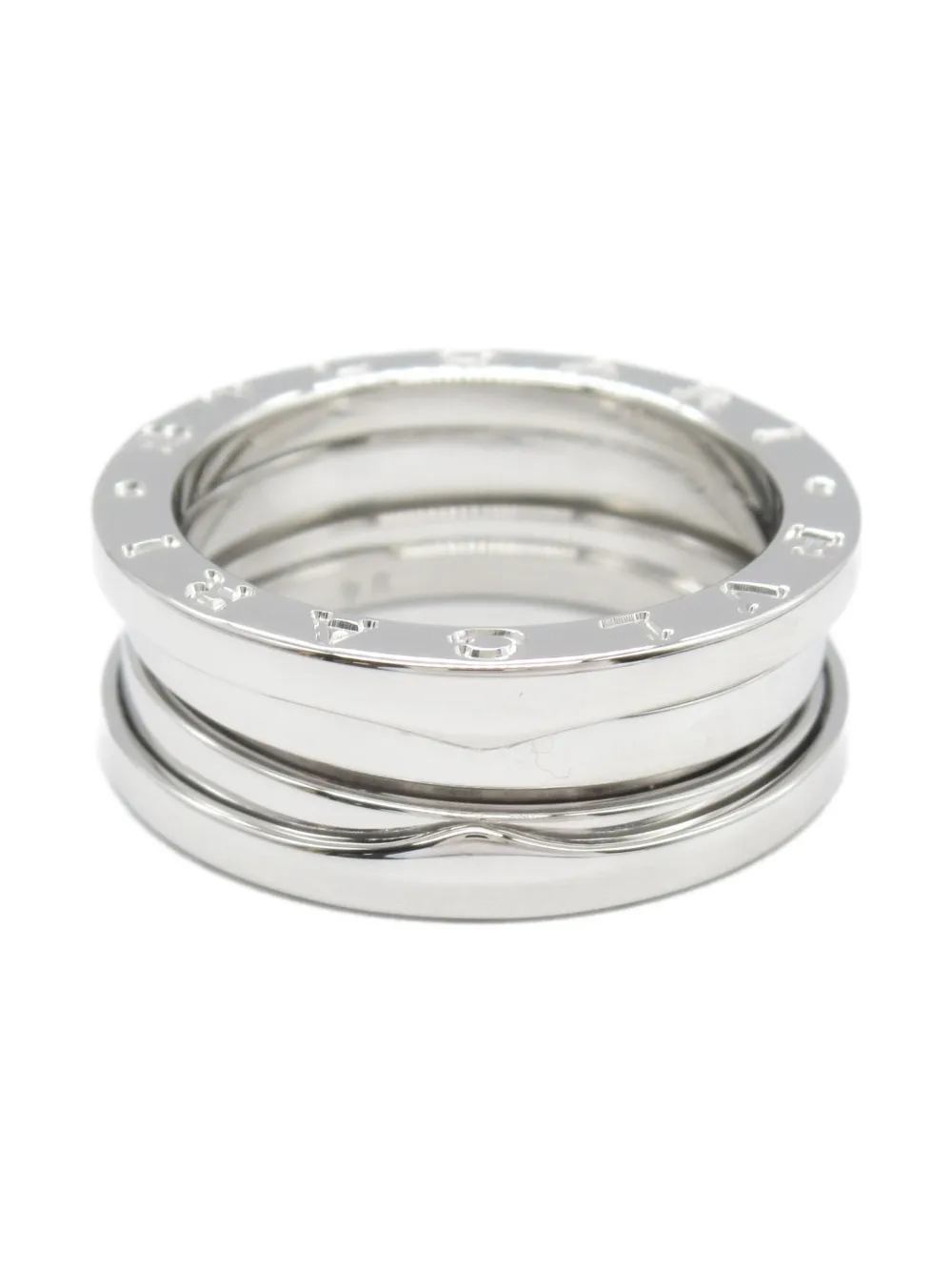 Bvlgari Pre-Owned anillo BZero1 en oro blanco de 18kt 2010 | Hombre | Image 2