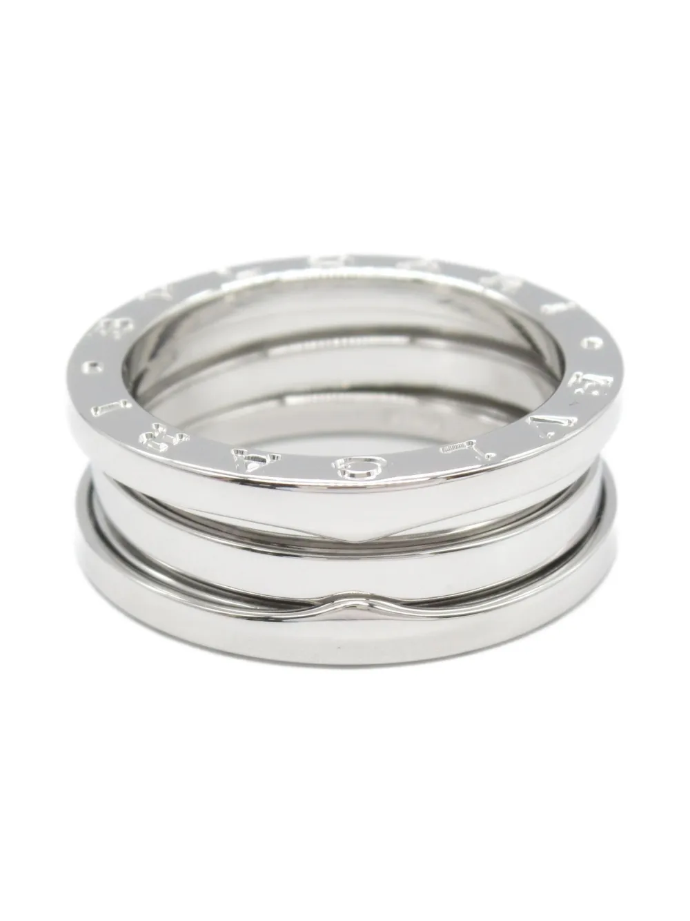 Bvlgari Pre-Owned anillo BZero1 en oro blanco de 18kt 2010 | plateado | Image 1