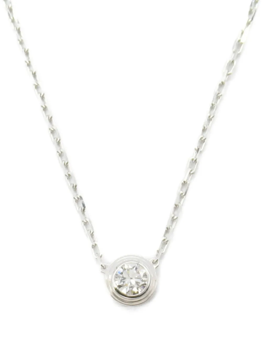 Cartier 2010s d'Amour ダイヤモンド ネックレス 18Kホワイトゴールド - シルバートーン Cartier 2010s d'Amour ダイヤモンド ネックレス 18Kホワイトゴールド - シルバートーン