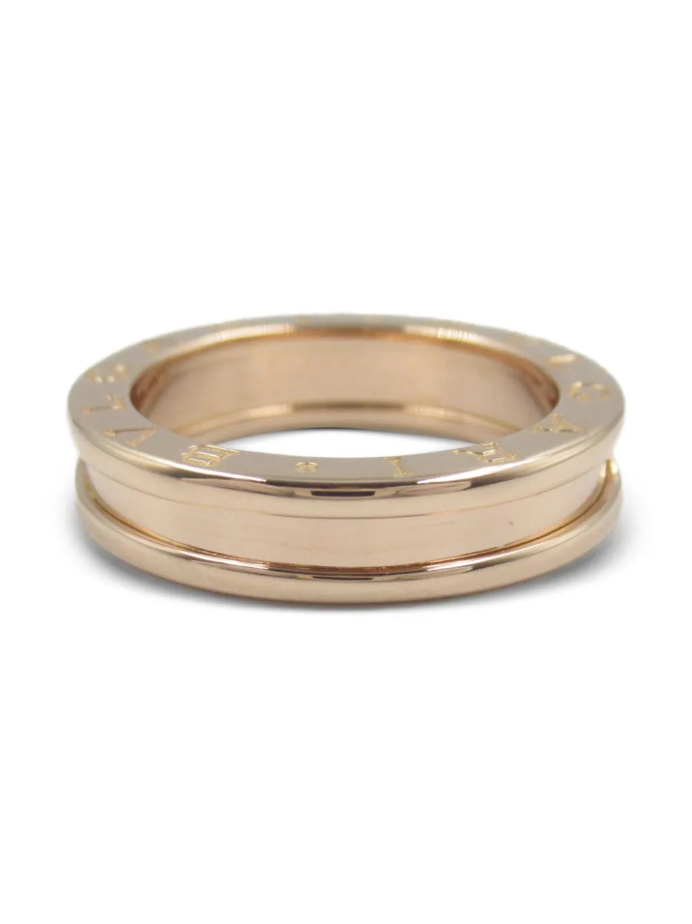 Bvlgari Pre-Owned 2010s 18K B.zero1 リング - ピンク Bvlgari Pre-Owned 2010s 18K B.zero1 リング - ピンク