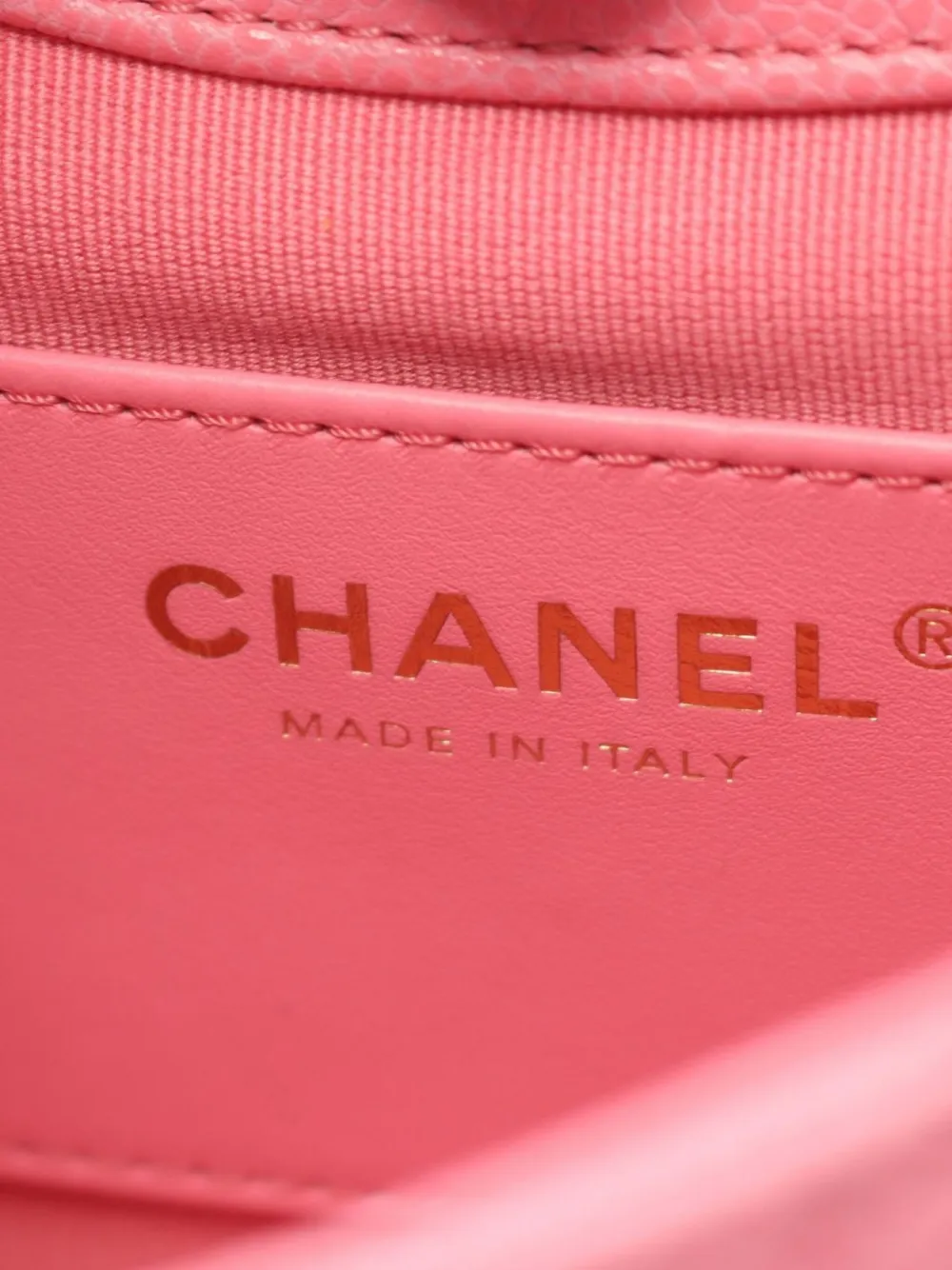 Pre-owned Chanel 2021 Mini Matelasse Chain Handbag