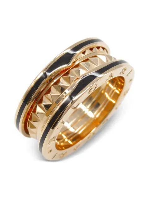 Bvlgari Pre-Owned 2010s 18K rose gold B Zero One ring