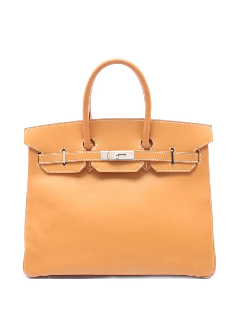 Hermès Pre-Owned 1999 バーキン 35 バッグ - ブラウン Hermès Pre-Owned 1999 バーキン 35 バッグ - ブラウン
