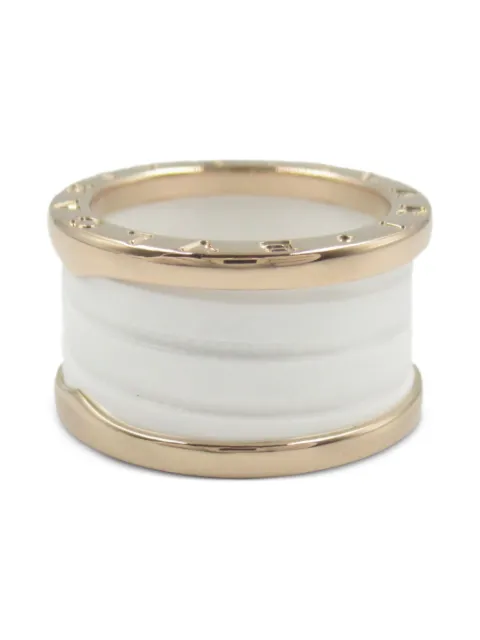 Bvlgari Pre-Owned 2010s 18K rose gold B.zero1 ring