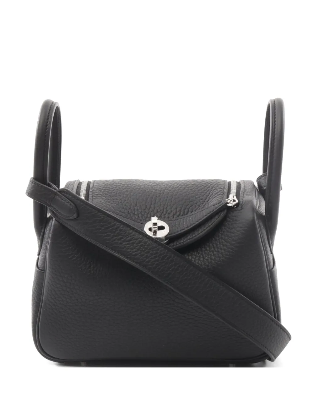 Hermès Pre-Owned 2024 mini Lindy shoulder bag | Black | Image 1