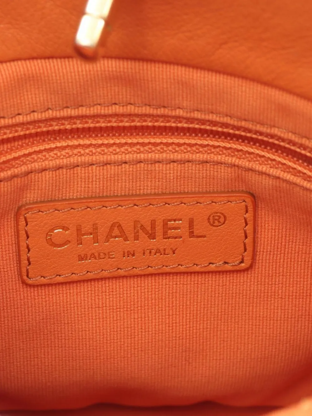 Pre-owned Chanel 2021 Interlocking Cc-logo Backpack