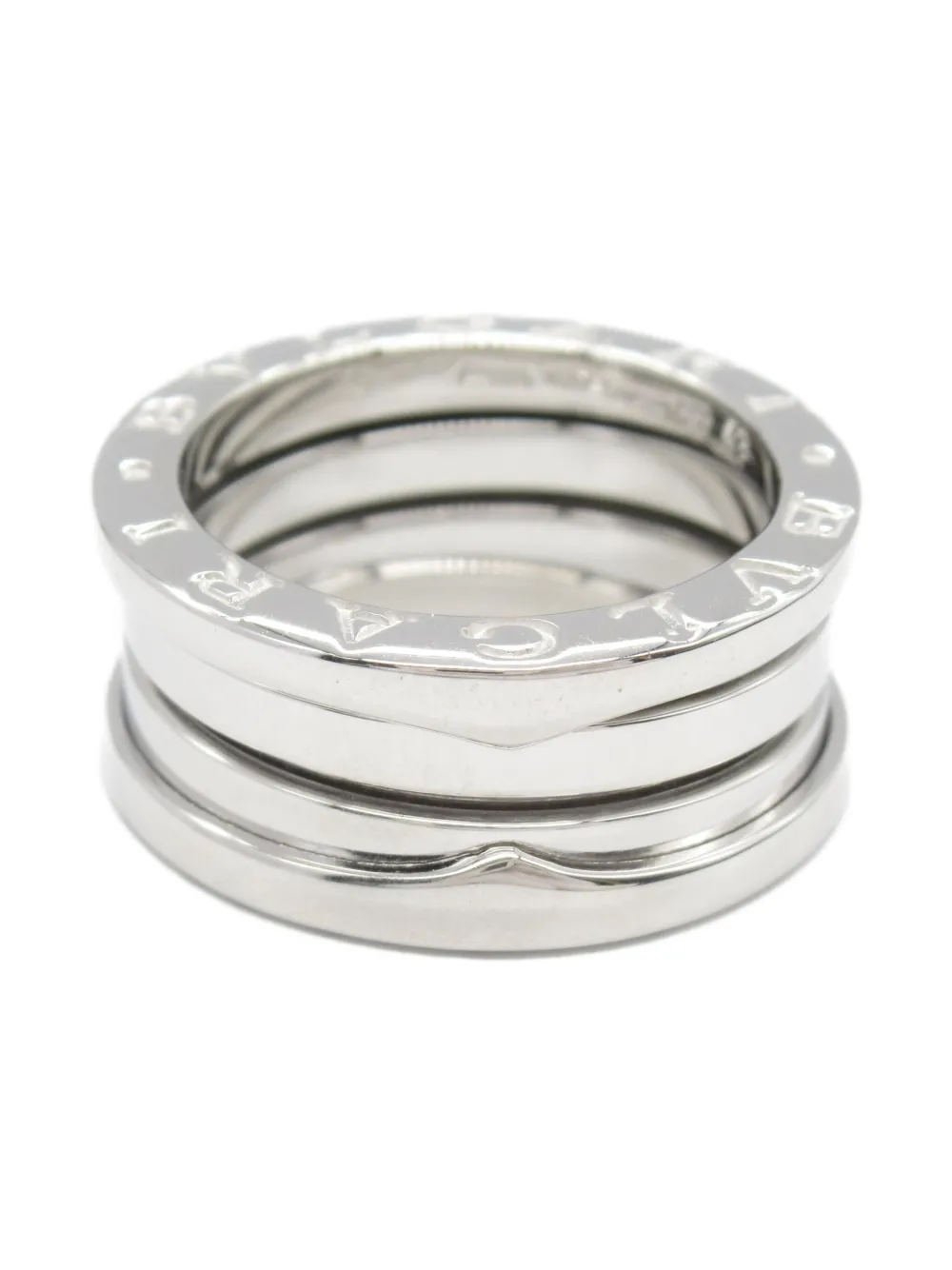 Bvlgari Pre-Owned anillo B.Zero1 en oro blanco de 18kt 2010 | plateado | Image 1