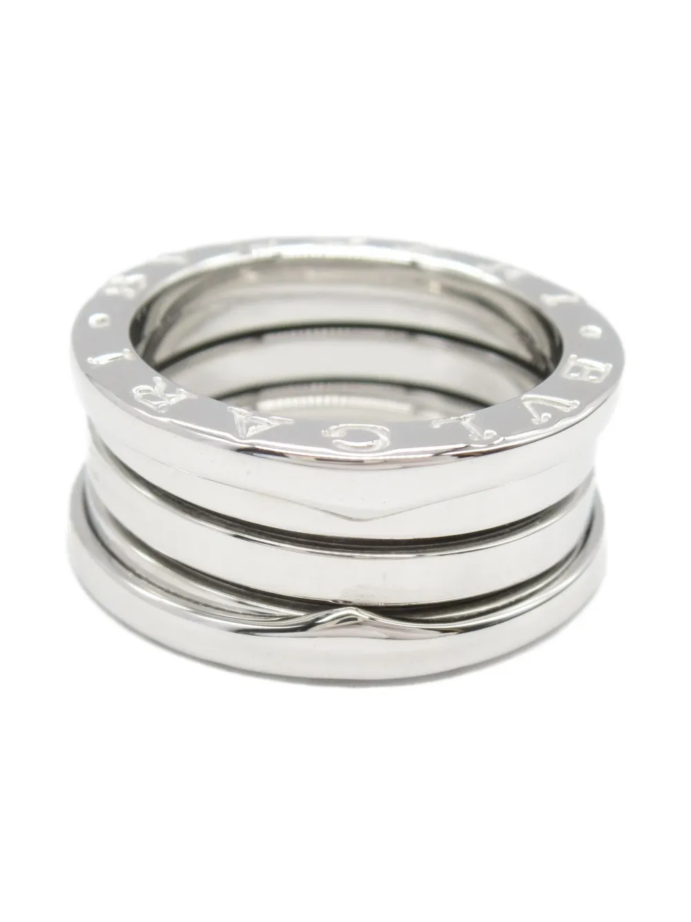 Bvlgari Pre-Owned anillo B.Zero1 en oro blanco de 18kt 2010 | Hombre | Image 2