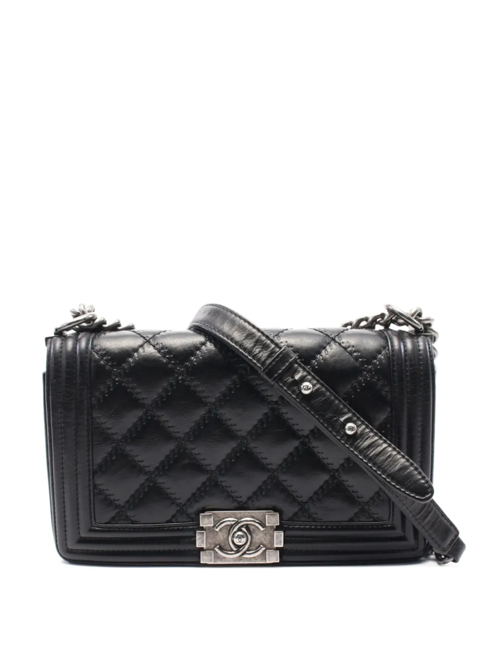 Pre-owned Chanel 2013-2014 Boy Handbag