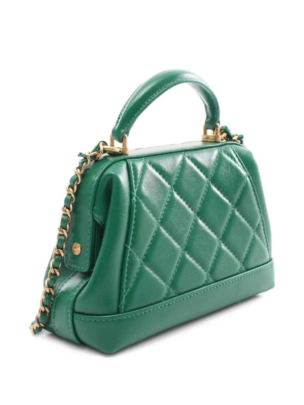 CHANEL Pre-Owned 2021 small matelassé leather shoulder bag | Pre-Owned | Image 2