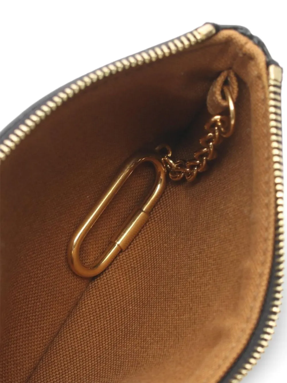 Pre-owned Celine 2010s Triomphe Cardholder In Brown