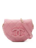 CHANEL Pre-Owned 2021 Interlocking CC-logo shoulder bag - Pink