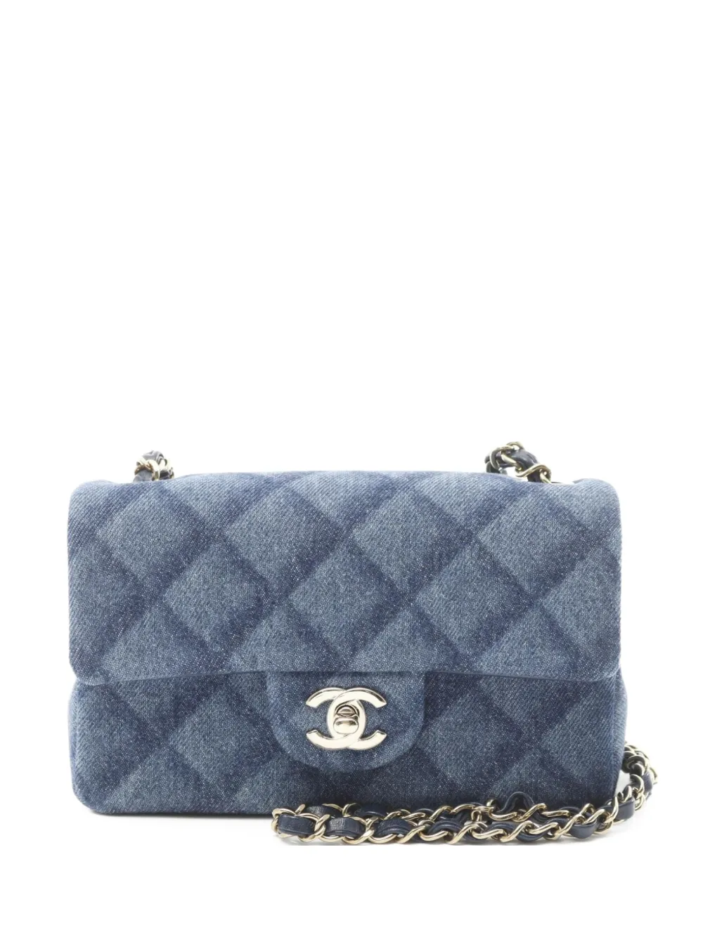 CHANEL Pre-Owned 2021 マトラッセ ショルダーバッグ - ブルー CHANEL Pre-Owned 2021 マトラッセ ショルダーバッグ - ブルー