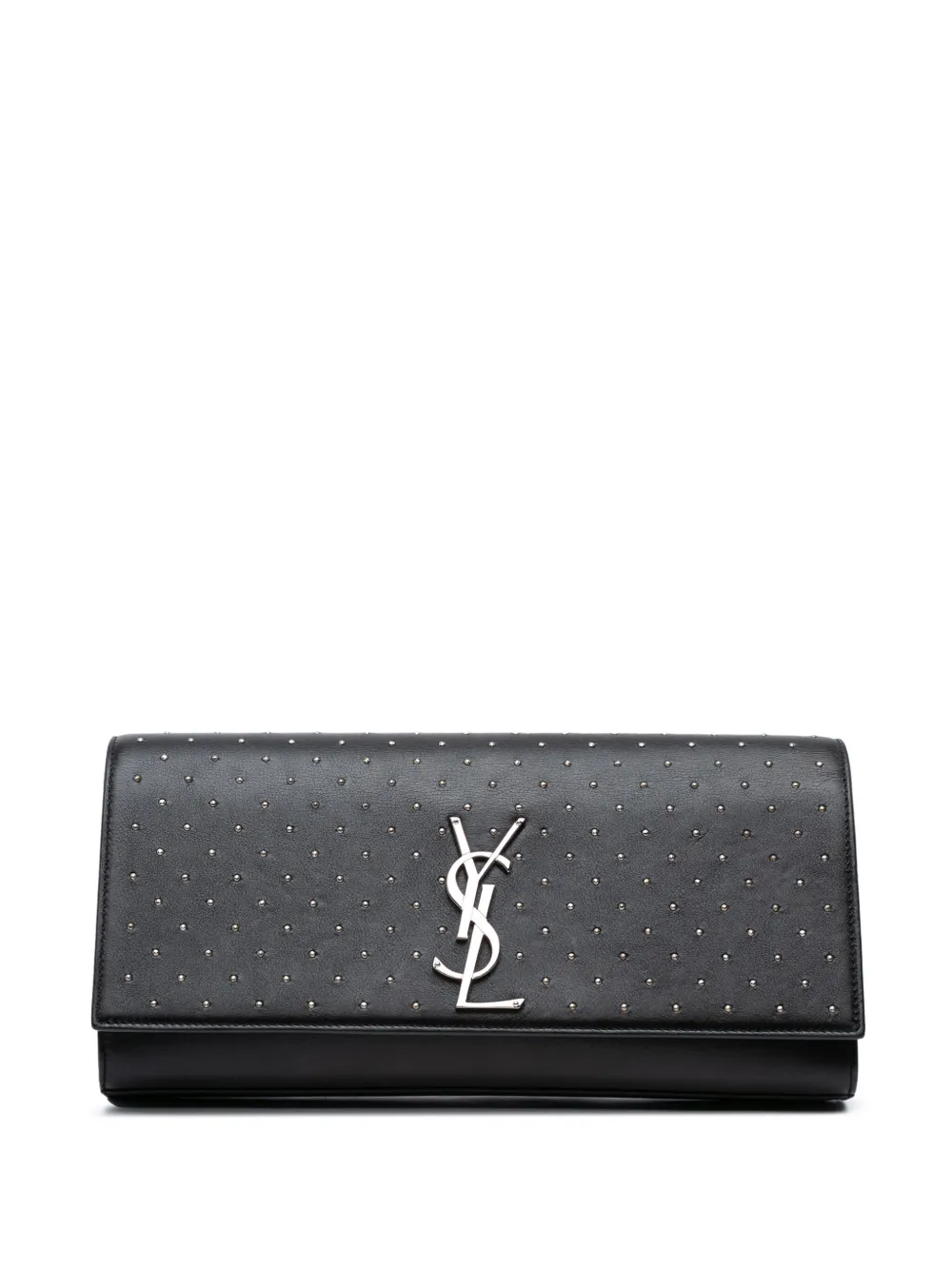 Saint Laurent Pre-Owned 2014 モノグラム カサンドラ クラッチバッグ - ブラック Saint Laurent Pre-Owned 2014 モノグラム カサンドラ クラッチバッグ - ブラック