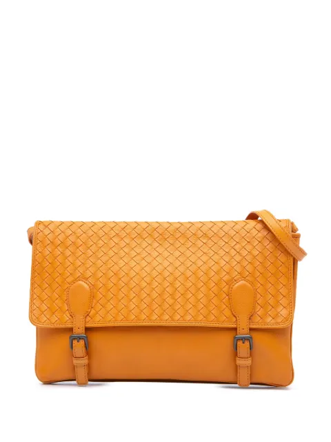 Bottega Veneta Pre-Owned 2012-2024 Nappa Intrecciato Flap shoulder bag