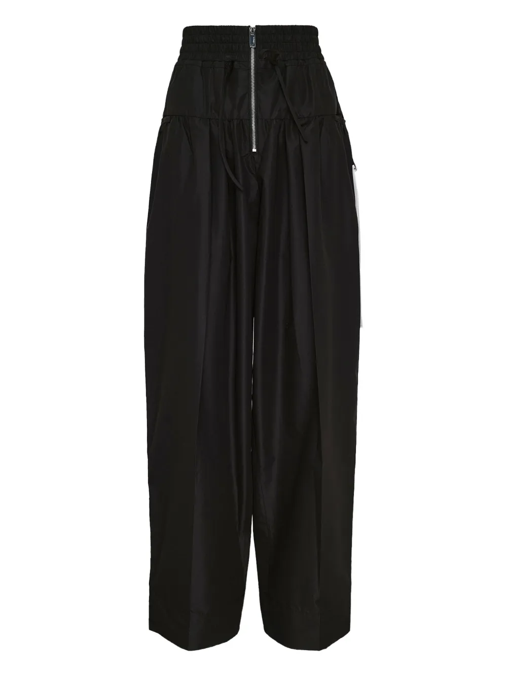 3.1 Phillip Lim Plooibroek met zijstreep - Zwart
