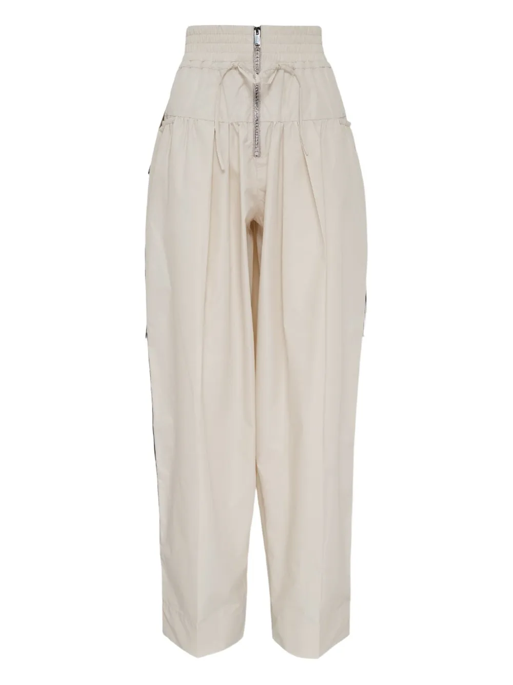 high-rise trousers