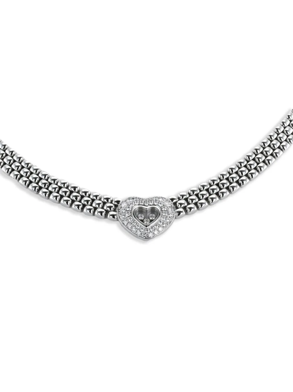 Chopard Pre-Owned white gold Happy Diamonds diamond necklace | Image 2