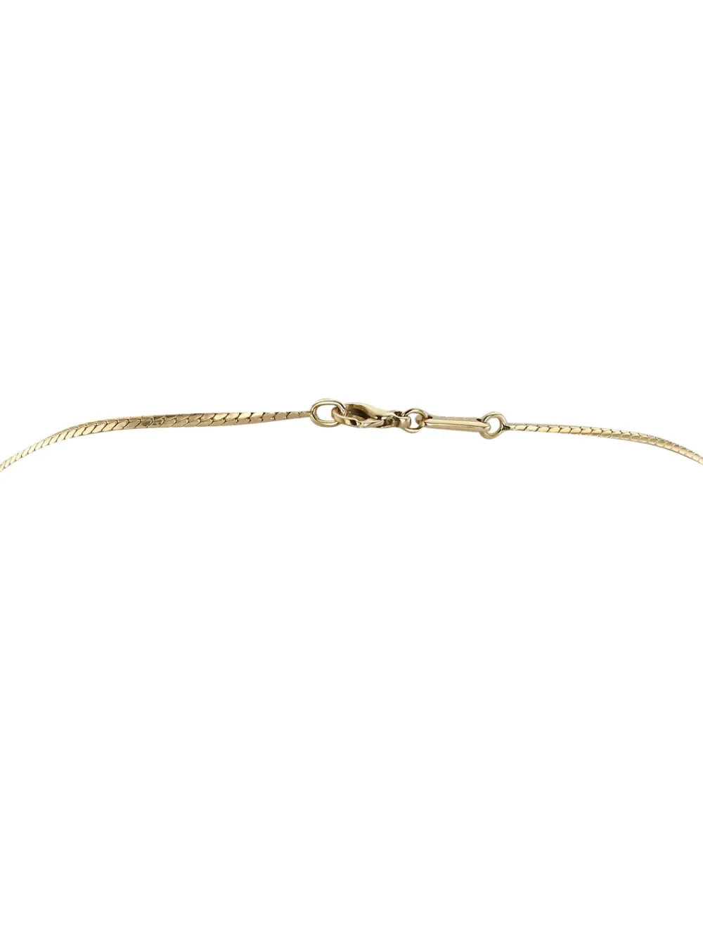 Pre-owned Chopard 2010s Yellow Gold Happy Diamonds Necklace