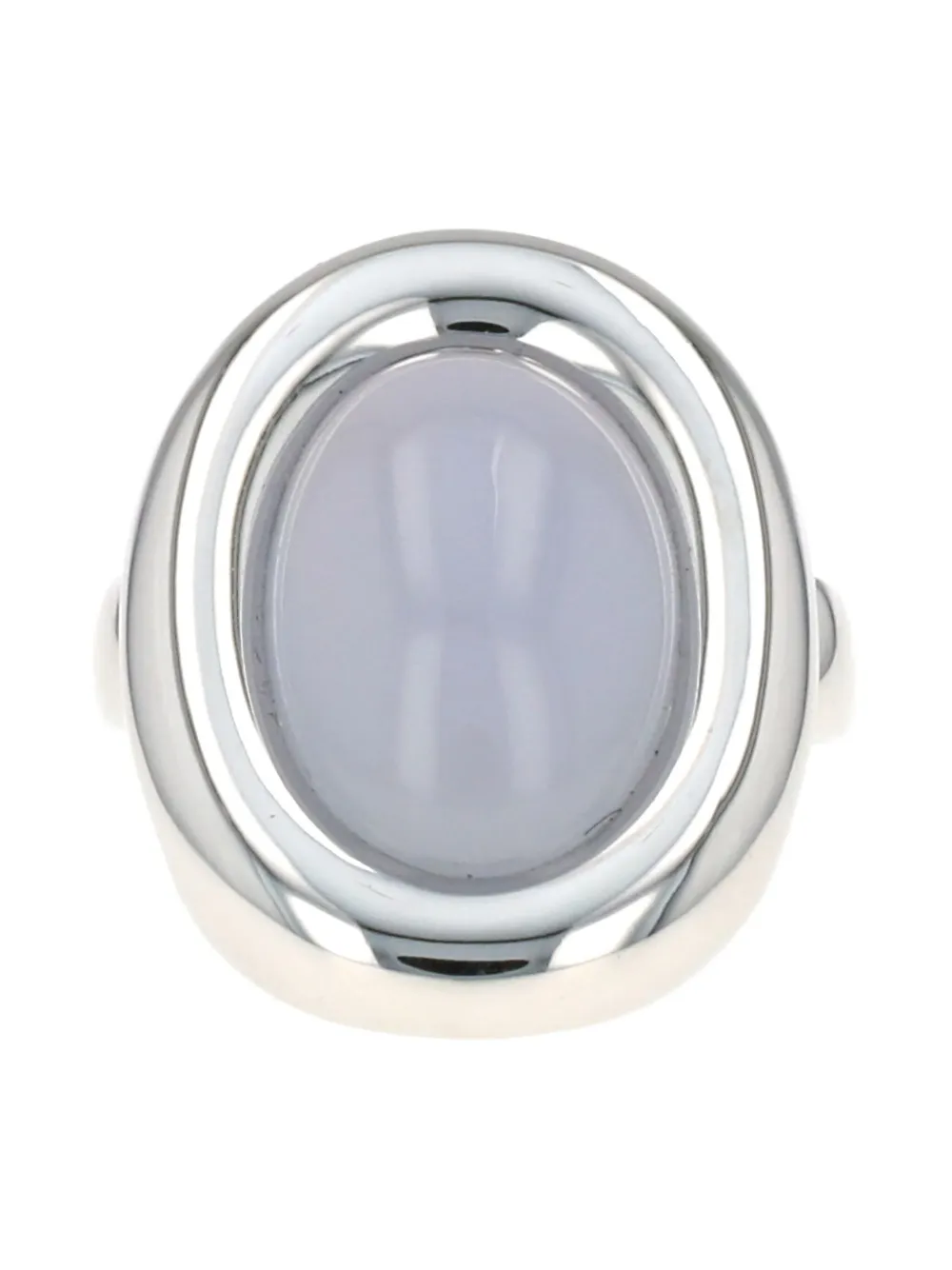 Poiray anillo Indrani en oro blanco con calcedonia 2020 | Hombre | Image 2