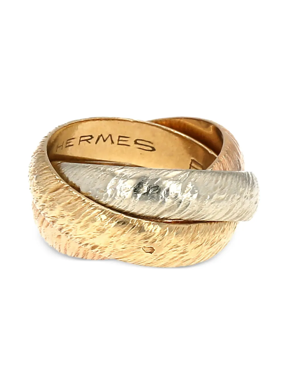 Hermès Pre-Owned gold interlocking ring | Image 2