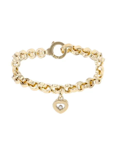 Chopard Pre-Owned 2000s yellow gold Happy Diamonds bracelet