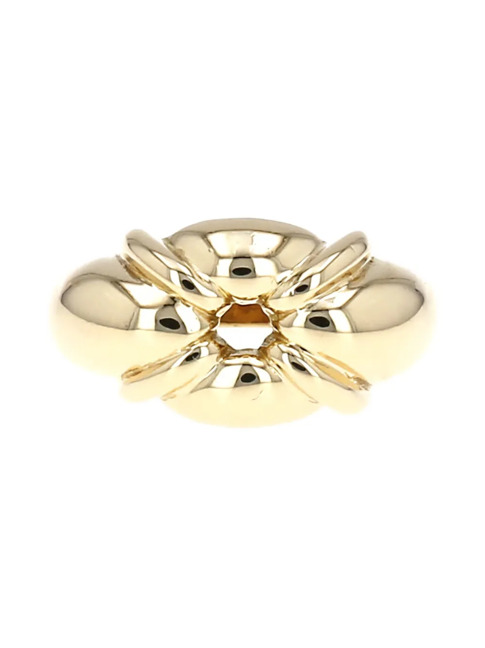 Pre-owned Chaumet Yellow Gold Signet Ring