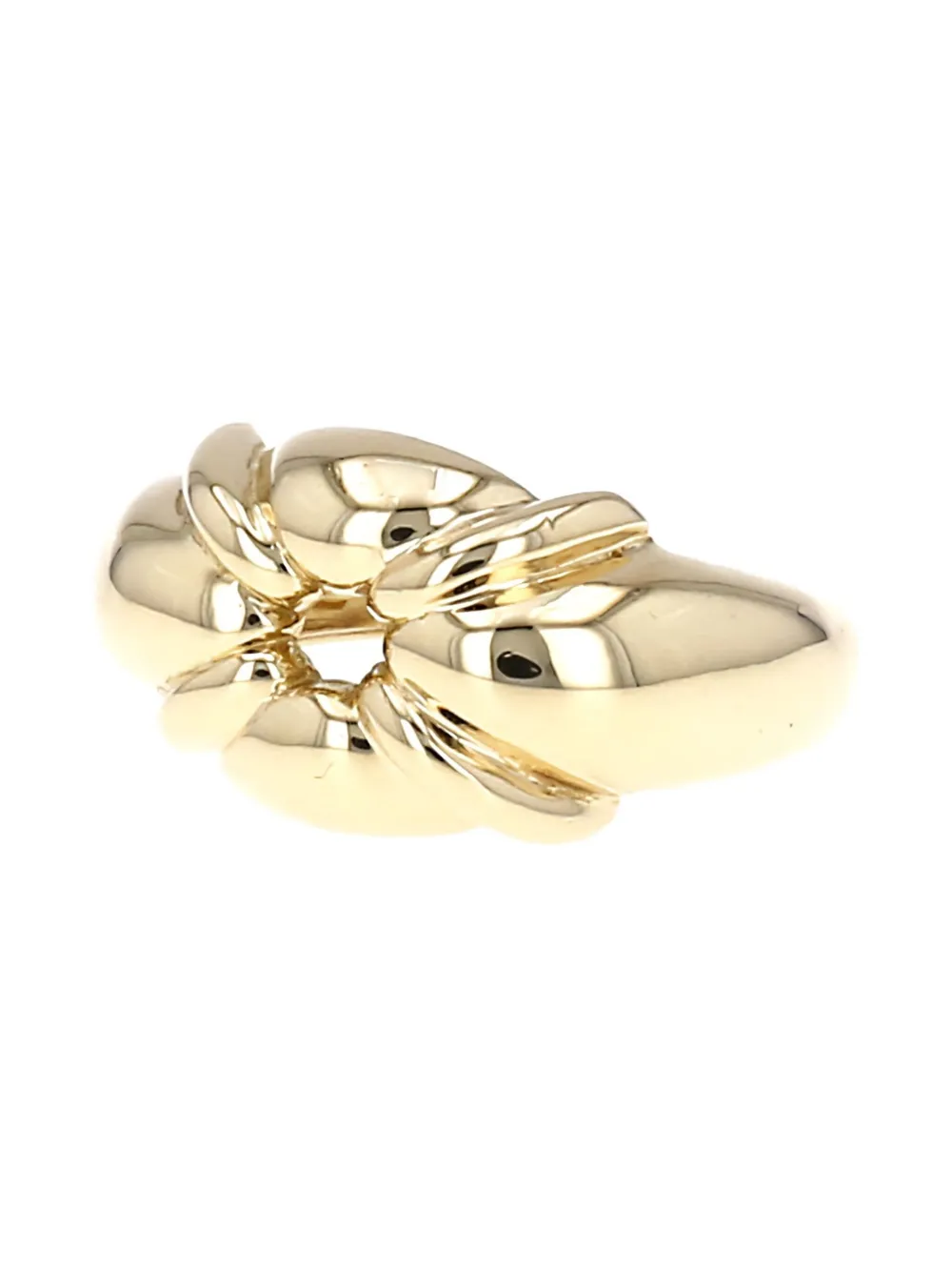 Pre-owned Chaumet Yellow Gold Signet Ring